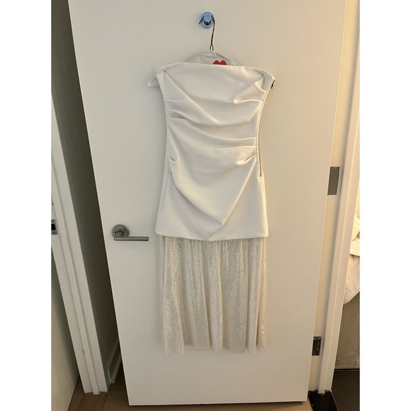 MISHA Strapless Sheer Dress - Picture 2 of 6